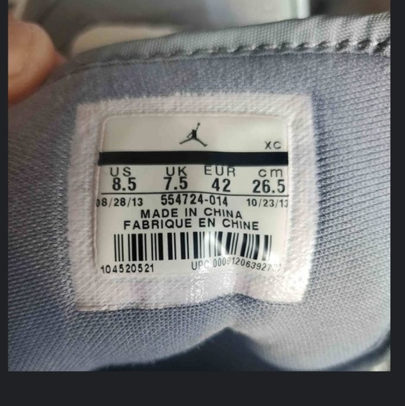 AIR JORDAN 1 MID "COOL GREY" - Picture 7 of 8